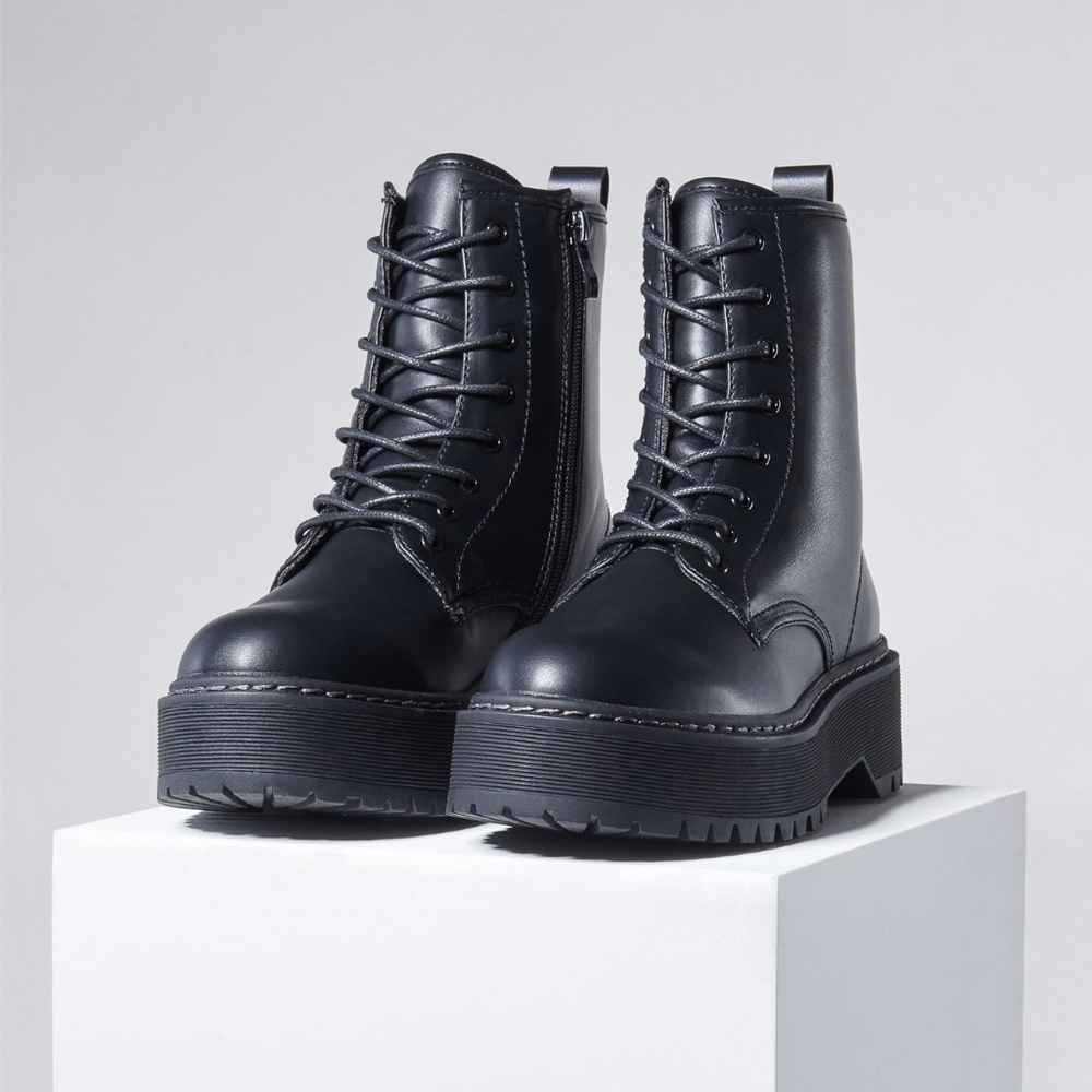 Steve Madden Combat Boots